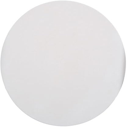 Abaodam 1 Stück Hochtemperaturbeständige Pizzaplatte Herstellung für Backofen backen Pizzastahl Kruste mit Steingut Granit Backstein Pizzastein Pizzaofen Stein Cordierit Weiß