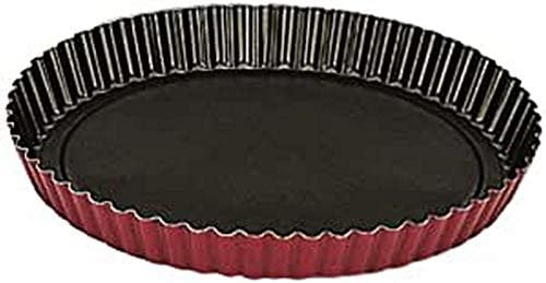 IBILI Stampo per crostata di Frutta Venus 32 Cm, Alluminio, Rosso