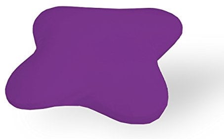 Dukal | Ersatzbezug für Ombracio/All Around Schlafkissen von Tempur | aus hochwertigem DOPPEL-Jersey | 100% Baumwolle | Farbe: lila