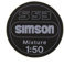 Simson Aufkleber 1:50 Mixture für Armaturenträger S53
