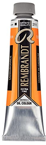 Rembrandt Talens Excelentes colores de pintura al óleo - 40 ml - 211 Naranja cadmio