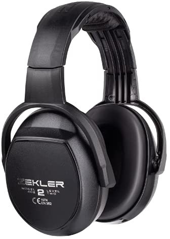 ZEKLER 402 Gehörschutz Ohrenschützer | Lärmschutz Kopfhörer Ohrenstöpsel Kapselgehörschutz Bügelkopfhörer | verstellbar & austauschbare Polster