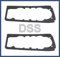 BMW E30 (84-87) Rücklicht-Dichtungen, links + rechts, OEM