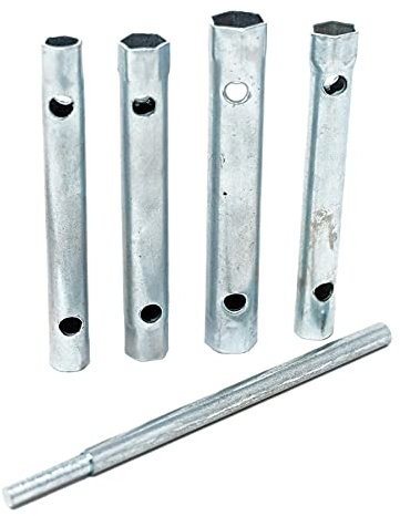 SILVERLINE , Plumbers Monobloc Back Nut Tap Spanner 4pce Set 8mm to 13mm