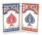 Bicycle Bridge Standard Index Playing Cards – 1 Red Deck und 1 Blue Deck by