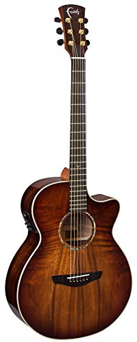 Faith Guitars Blood Moon Electro Acoustic Guitar (Venus, Right)