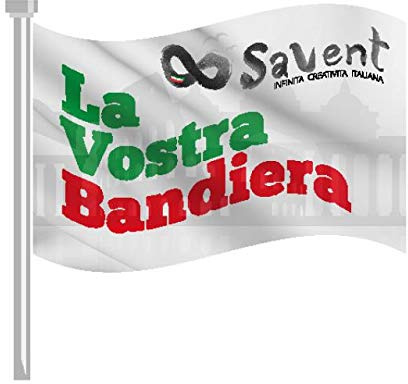 savent, pavillons personnalisées cm. 20 x 30 (poteaux non incluses)