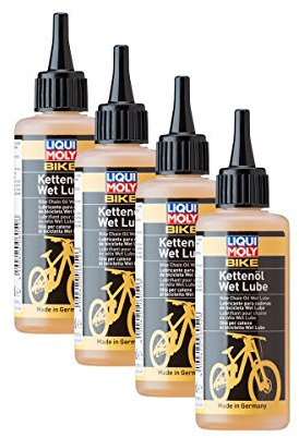 Liqui Moly 4X 6052 Bike Kettenöl Wet Lube Fahrrad E-Bike Pflege Schmieröl 100m