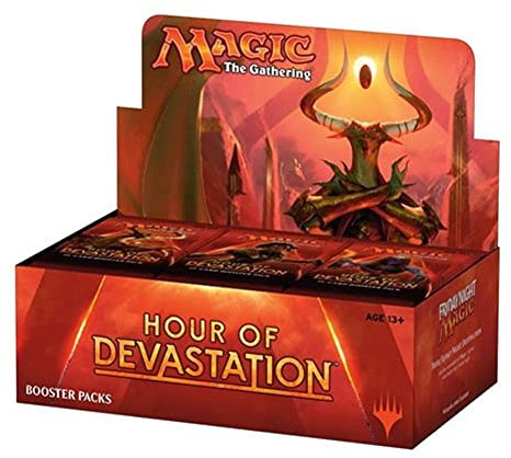 Magic the Gathering MTG-Hou-BD-EN Hour of Devastation Booster Display Kartenspiel - Englisch, 36 Packung