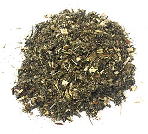 Mugwort Tea - Dried, Cut Artemisia Vulgaris Herb - 100% Riverside Wormwood, Felon Herb, Chrysanthemum Weed - Net Weight: 1.0oz/28.5g