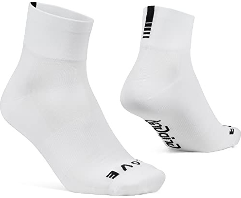 GripGrab Lightweight SL Fahrrad Socken Sommer - Radsocken Kurz & Lang | Coolmax Material mit Mesh-Zonen, 1er & 3er Pack, ca. 9 cm kurz / ca. 15 cm lang, minimales Branding