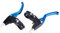 Alomejor 1 Paar Fahrrad Bremshebel Aluminiumlegierung Bremshebel Bremsgriff für Mountian Rennrad(Blau)