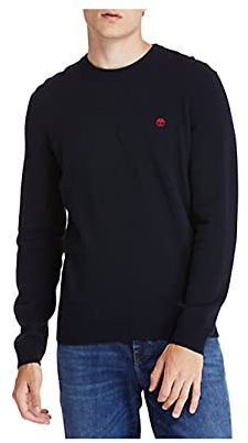 Timberland Maglione da Uomo Cohas Brook Blu Taglia L cod A2BFH433