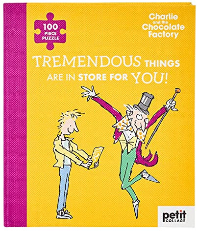Petit Collage PRD008 Charlie & Chocolate Charlie and The Chocolate Factory Puzzle, Multi