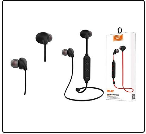 Mr. Gadget Solution® New Bluetooth neckband earphones, stereo wireless headphones headset mic wireless earphones