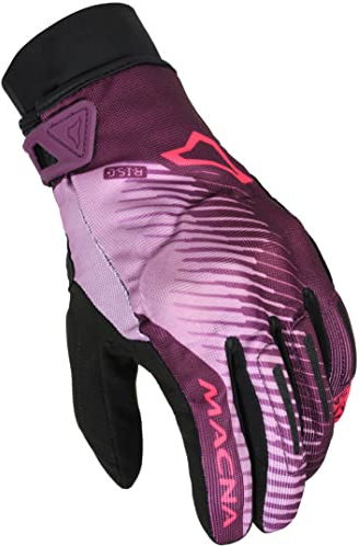 Macna Guanti da moto Crew RTX Donne S Nero/Viola