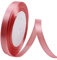 Satinband Bohnenpastenpulver 10mm,23Meters Dekoration Präsent Geschenkband Breit Schleifenband,Stoffband für Kleid Hochzeit,Taufe und Geburtstag Geschenke,Satin Dekoband,Deko Band Geschenkverpackung