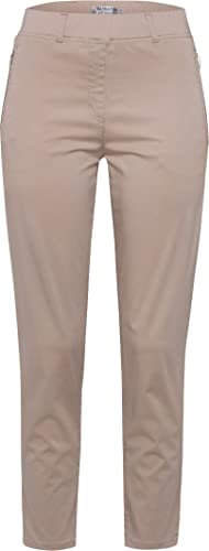 Raphaela by Brax Damen Lavina Zip 6/8 Super Light Cotton Hose, Sand, 38W / 30L EU