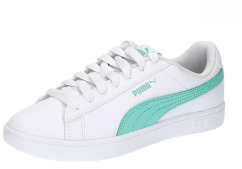 PUMA Unisex Kinder Rickie Classic Jr Sneaker, Puma White Mint, 6 UK