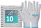 ACE Spark ESD Antistatik Arbeits-Handschuh - 10 Paar PC & Elektronik Schutz-Handschuhe - EN 388/16350-11/XXL (10er Pack)