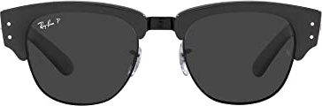 Ray-Ban Mega Clubmaster RB0316S-136748-53 - Damen/Herren Sonnenbrille - GREY ON BLACK