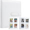 256 Pockets Photo Album for Polaroid Fujifilm Instax Mini 11 12 9 8+ 8 7+ Instant Camera, KODAK Step/Canon IVY/HP Sprocket Color Photo Printer (White)