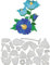 GLOBLELAND Blaue Mohnblumen Stanzformen Für Die Kartenherstellung, Metall Geschichtete Blaue Mohnblumen Stanzformen, Prägeschablonen, Stanzschablonen, Vorlage Für Scrapbooking