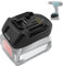 TPDL Adaptateur de batterie Bosch pour Makita - Convertisseur pour batterie Bosch 18 V PBA/PSB/PSR - Fonctionne avec l'outil de batterie au lithium Makita 18 V (pas de batterie professionnelle GBA)