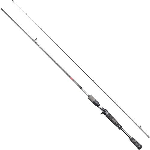 Berkley URBN II Baitcast Finesse Angelrute - Leichtes 30HDC Carbon, Edelstahlführungen, ideal für Urbane Süßwasserangler Raubfischangeln mit Spinnern, Blinkern und Crankbaits, 2,10m