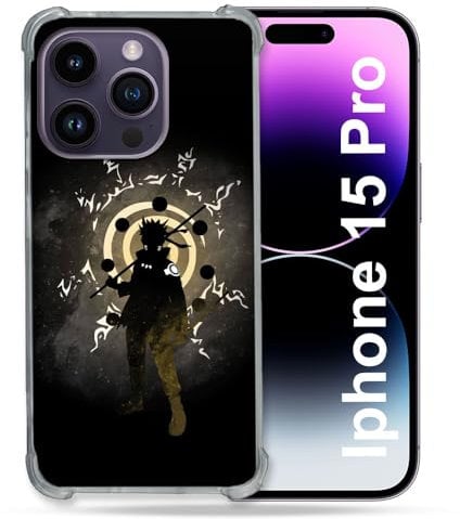 MagSafe Compatible Case for Iphone 15 Pro (6.1) Manga Naruto Sage