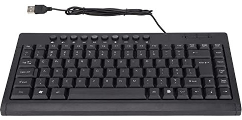 Beufee Small Wired Keyboard, 95 Keys USB Mini Keyboard Wired Keyboard for Pc Computer Laptop(English)
