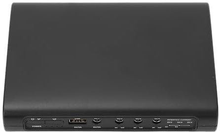 USV-Batterie-Backup-Überspannungsschutz, USV-Stromversorgung mit Integrierten 25600-mAh-Lithiumbatterien, Unterstützt DC2, DC3, DC4 Power Sharing, für Zugangskontrollsysteme