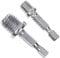 Accessoires pour perceuse électrique Tige de conversion hexagonale extérieure M10 + M14 pour le travail du bois