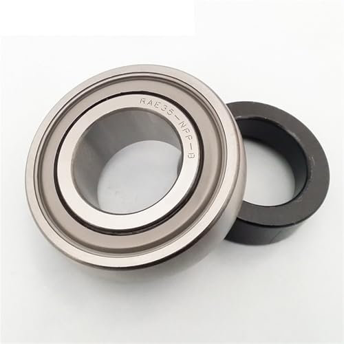 Deep Groove Ball Bearings 1 Stück RAE35-NPP-B 35 Kugellager mit Radialeinsatz. Sphärischer Außenring. Befestigung durch exzentrischen Sicherungsring. Dichtungen auf beiden