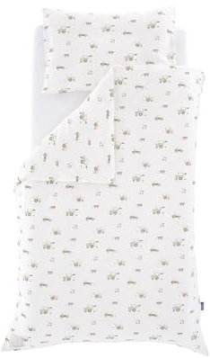 TRÄUMELAND – Bettwäsche aus Baumwoll-Jersey | Weiche Babybettwäsche aus 100% Baumwolle | Atmungsaktiv, Öko-Tex 100 zertifiziert, pflegeleicht