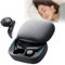 Somnioz Wireless Sleep earbuds, Noise Cancelling Sleeping Earbuds for Side Sleepers, Sleep Bluetooth Earbuds, Comfort Fit for Sleeping, Working (Black)