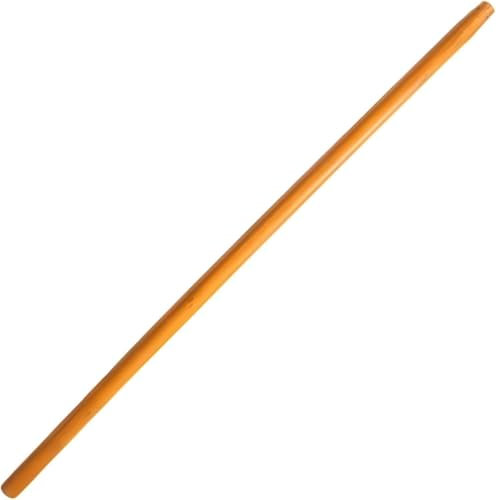 WY8 120cm Solid Wood Replacement Handle –3.5cm Diameter Universal Wooden Shaft for Shovel, Spade, Fork – Smooth Tapered End – Durable Birch Construction – Comfortable Grip