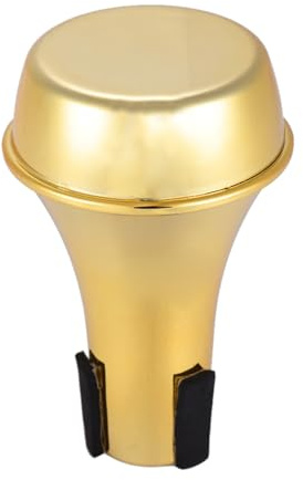 Mini Trompeten Dämpfer Übung Schalldämpfer Gold leise Praxis für Anfänger