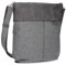 Zwei Damen Umhängetasche Olli OT12 Crossbody-Bag 7 Liter strapazierfähige & wasserabweisende Schultertasche, hochwertige Qualität, Schlüsselring, zusätzlicher Schultergurt, Geheimfach (grey)