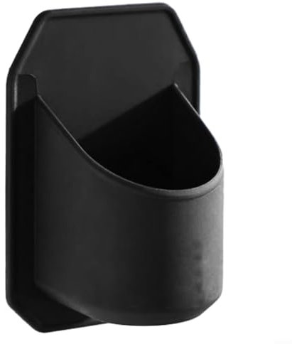 Tragbarer Getränkehalter für Duschen, perfekt für Bierdosen und Weingläser (schwarz)