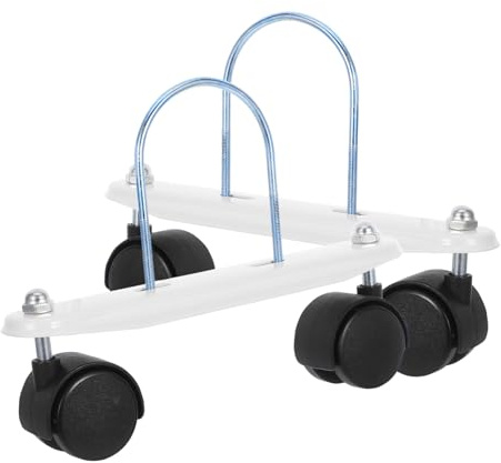 NIYANGLE Soporte Móvil para Calefactor de Aceite con Ruedas Giratorias Estructura Robusta de Acero y Abs Base para Estabilidad y Fácil Desplazamiento de Radiadores Calefactores