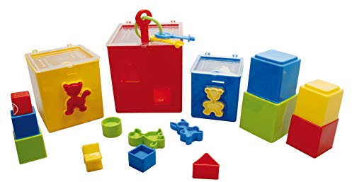 Gowi 453-28-Steckbox-Pyramide-eckig