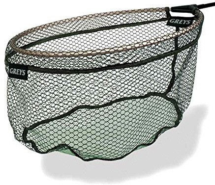 Greys Prodigy Rubber Spoon Nets Dual mesh