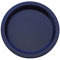 Harfield 17cm Polycarbonate Narrow Rimmed Plate Royal Blue (Pack of 4)