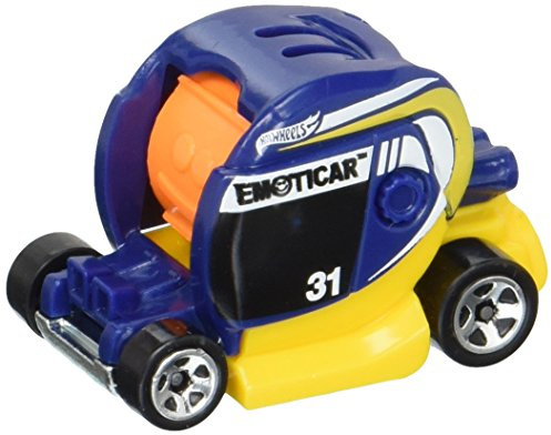 Hot Wheels 2017 Experimotors Emoticar 122/365, Blue and Yellow