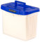 BANKERS BOX Heavy Duty Portable Plastic File Box with Hanging Rails, Letter, 1 Pack (0086304)