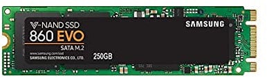 Samsung MZ-N6E250BW SSD Interne 860 EVO - M.2 - 250 GO