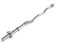 ScSPORTS® Hantelstangen - Set, inkl. Langhantelstange 160cm, Curlstange 120cm, 2 x Kurzhantelstange, 30mm, Gerändelt, Stahl, Verchromt, Silber - Langhantel, SZ Stange (Stangen: Lang + Curl)