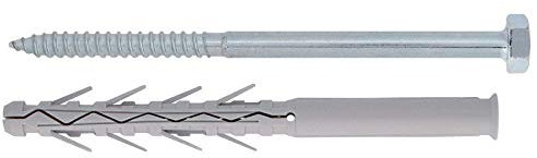 FRIULSIDER TUP4 Tassello prolungato con vite TE 12x200/130 Cf. 25 pz