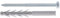 FRIULSIDER TUP4 Tassello prolungato con vite TE 12x200/130 Cf. 25 pz